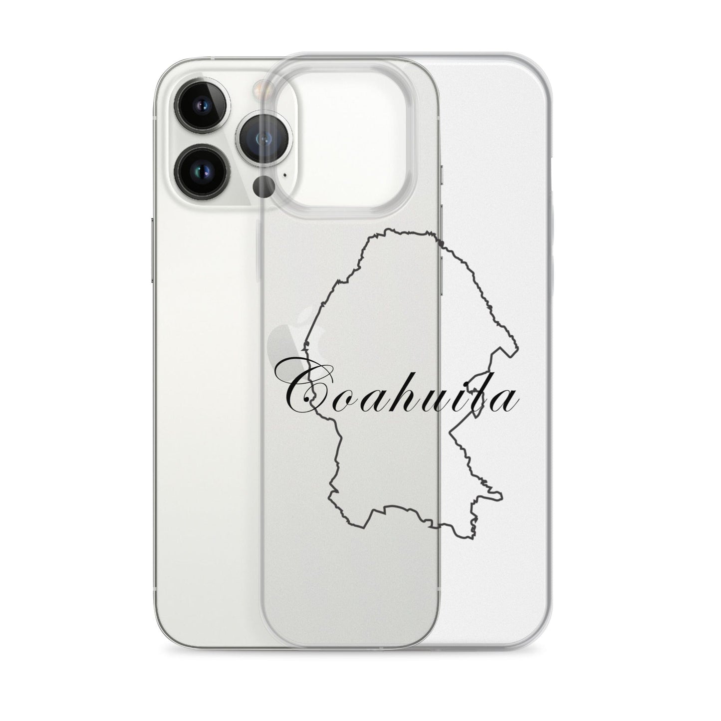 Coahuila  iPhone Case, iPhone 11, 13, Clear, Wireless charging compatible