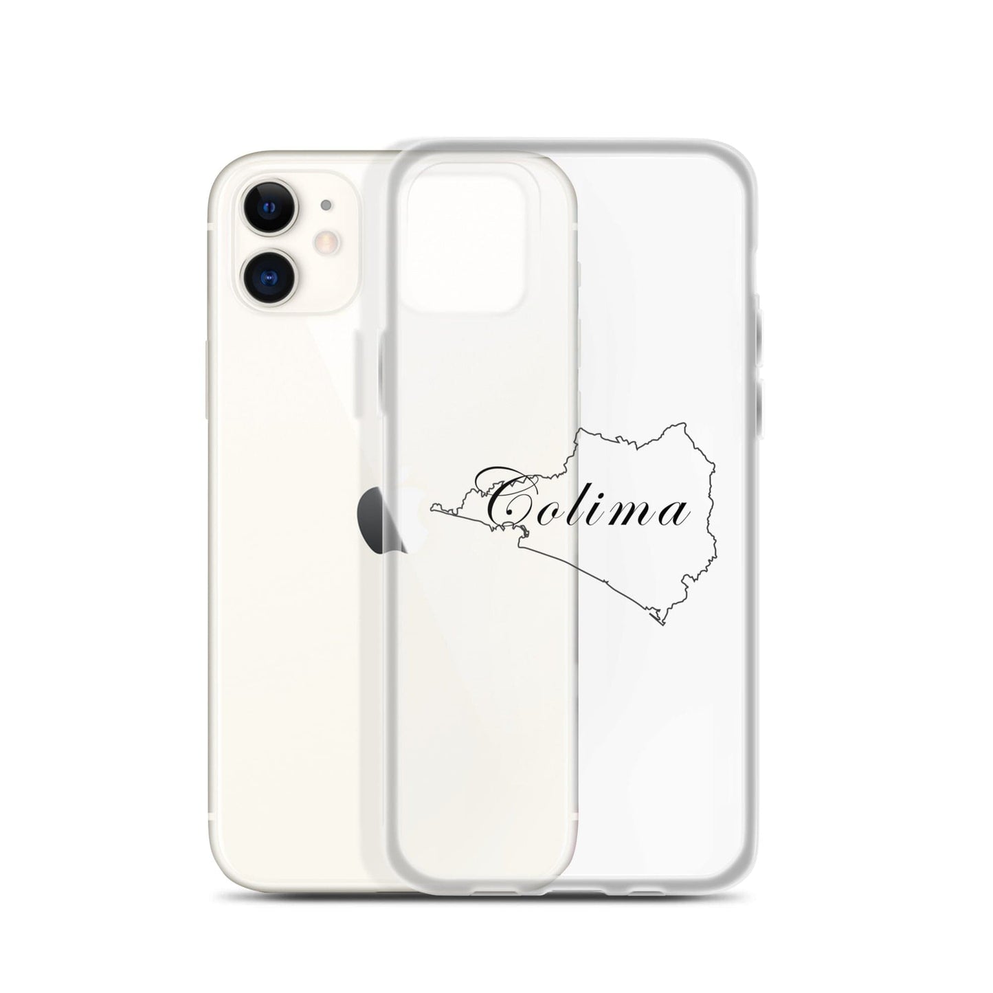 Colima iPhone Case, iPhone 11, 13, Clear, Wireless charging compatible