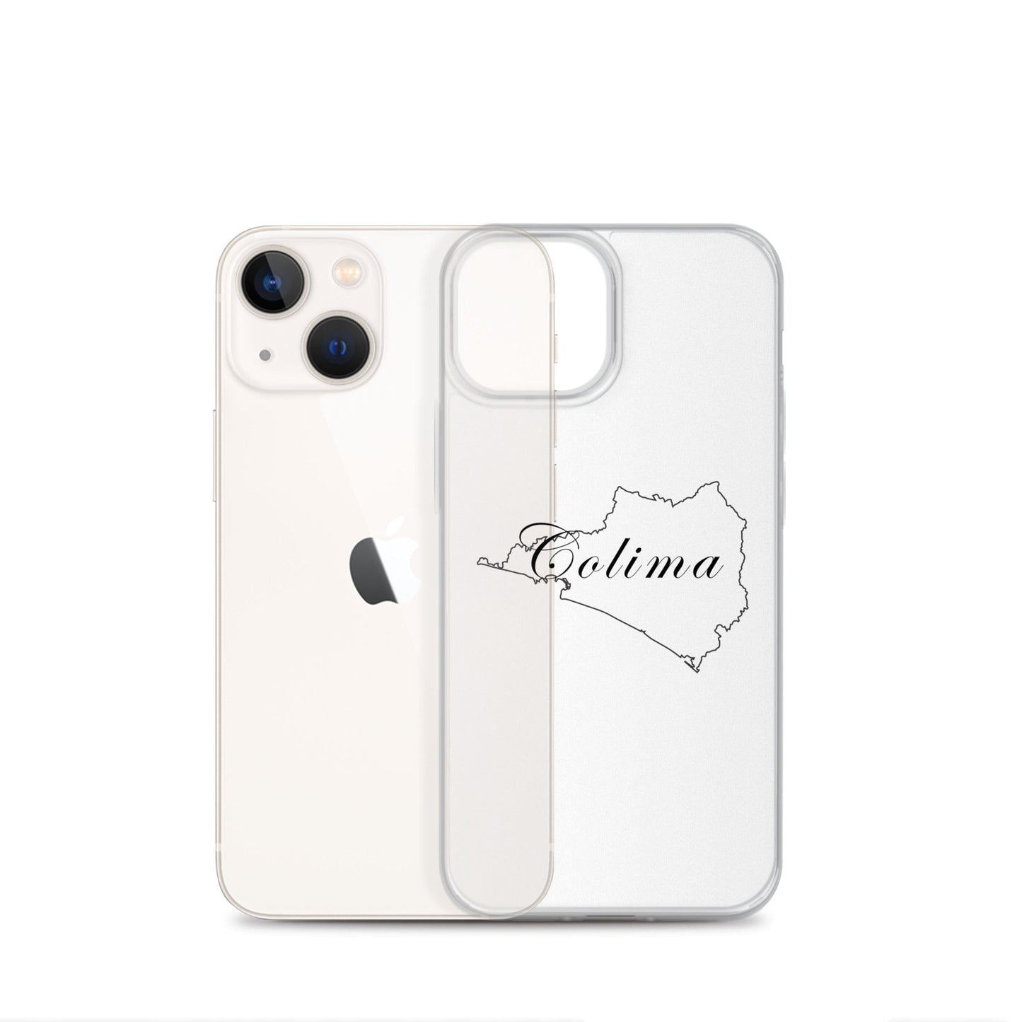 Colima iPhone Case, iPhone 11, 13, Clear, Wireless charging compatible