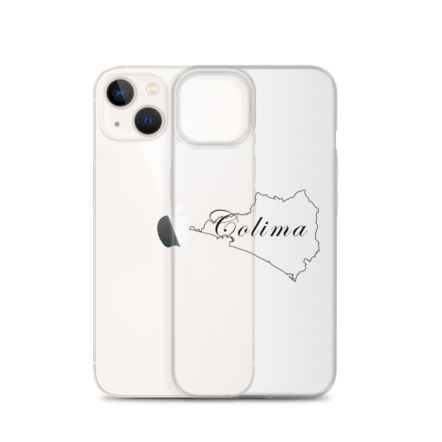 Colima iPhone Case, iPhone 11, 13, Clear, Wireless charging compatible