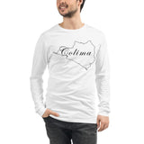Colima Unisex Long sleeve T shirt, Athletic Heather, XS