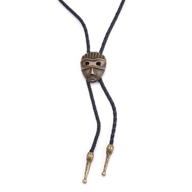 Cowboy Star Bolo Tie, Ancient Silver Sheep, One Size