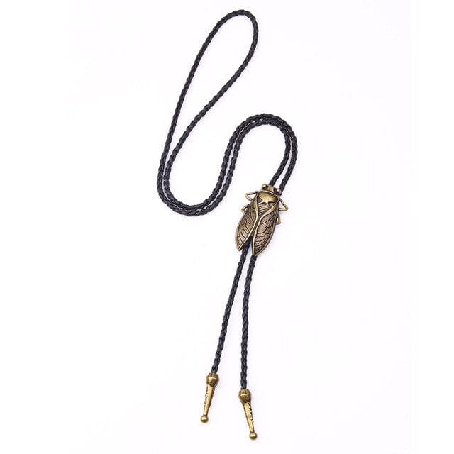 Cowboy Star Bolo Tie, Ancient Silver Sheep, One Size
