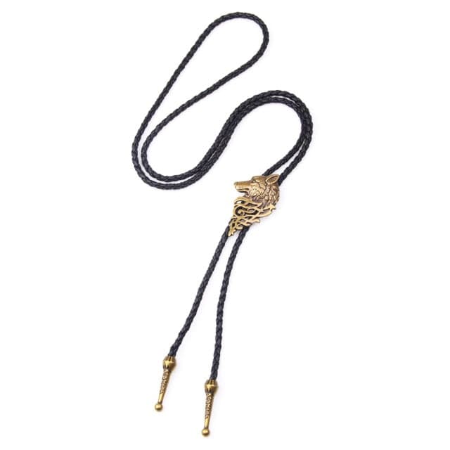 Cowboy Star Bolo Tie, Ancient Silver Sheep, One Size