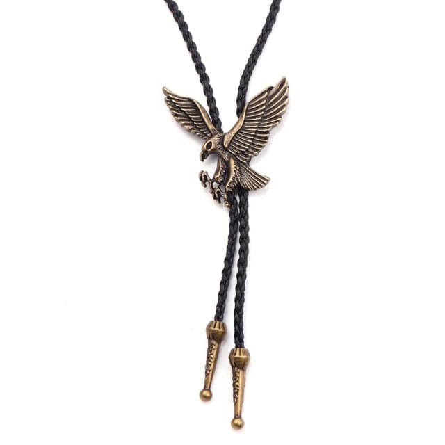 Cowboy Star Bolo Tie, Ancient Silver Sheep, One Size