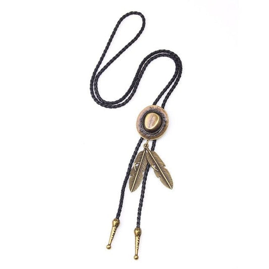 Cowboy Star Bolo Tie, Ancient Silver Sheep, One Size