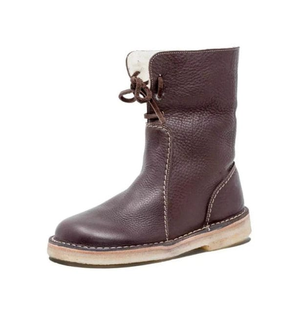 Women's Winter Boots – Warm, Stylish & Waterproof Cold Weather Footwear, Dark brown, 43