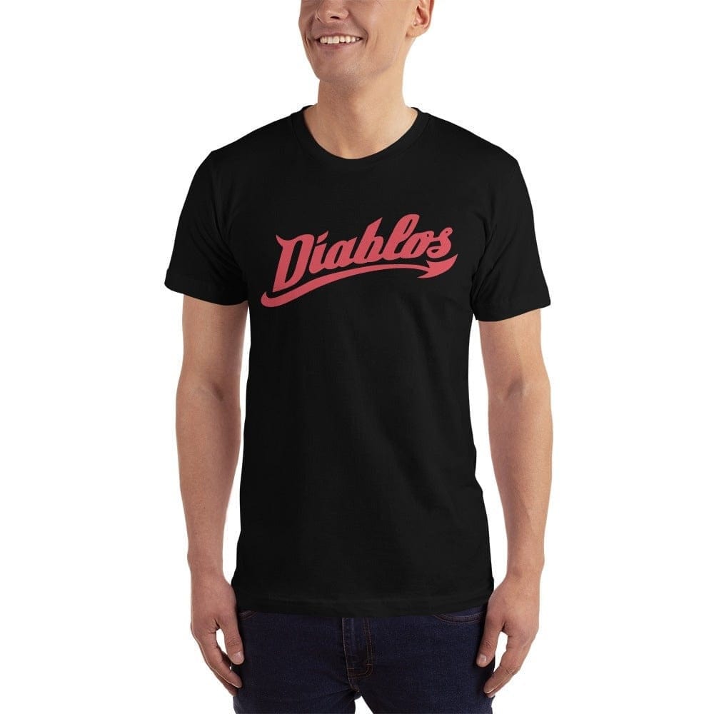 Diablos Rojos de Mexico T Shirt, S, Black