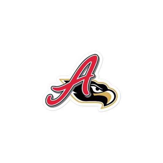 El Aguila de Veracruz Bubble free stickers, White, 3"x3"