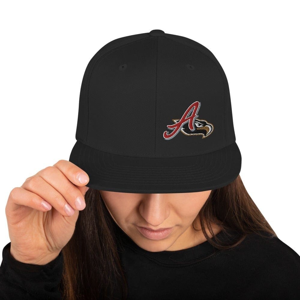 El Aguila de veracruz hat, Black/Red, One Size