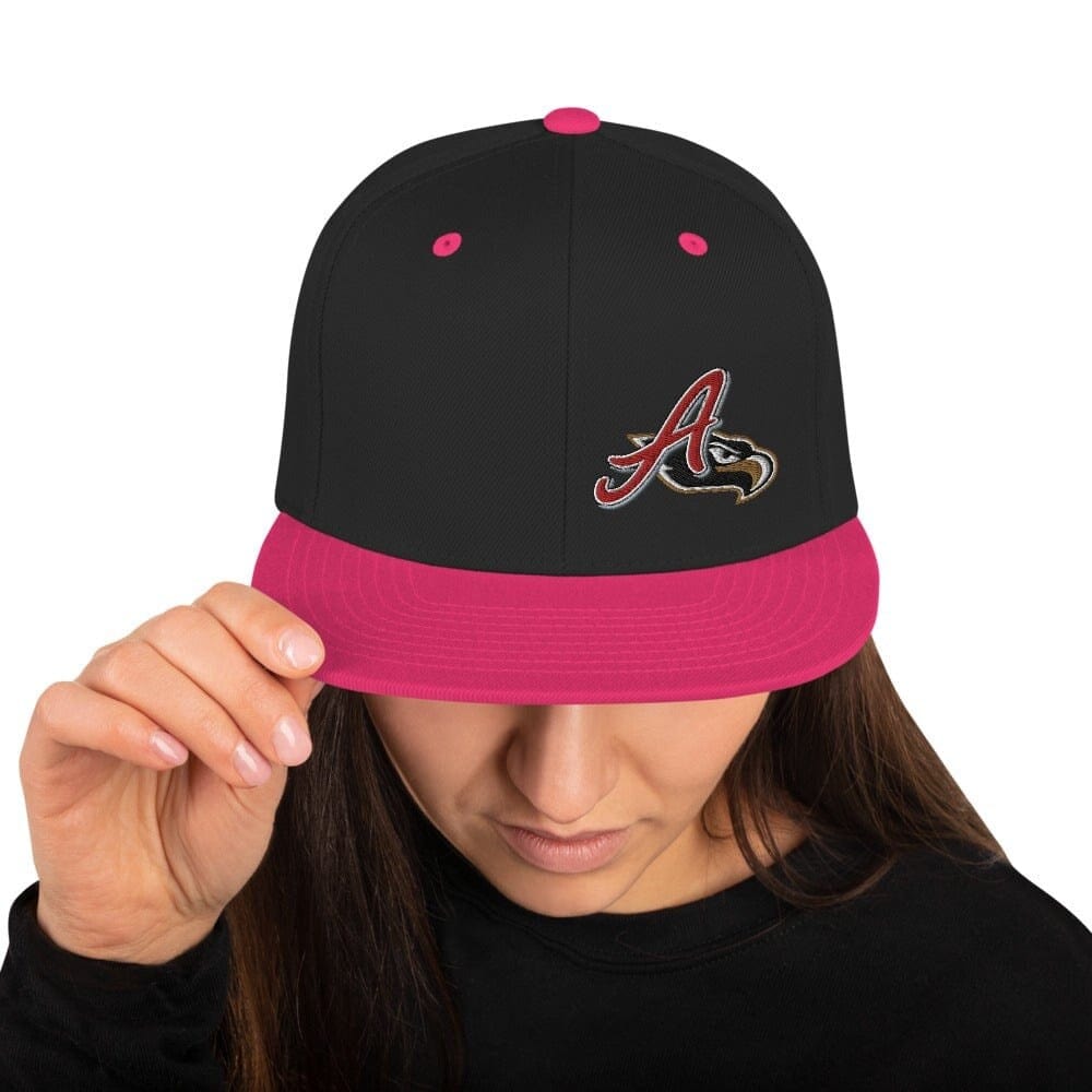 El Aguila de veracruz hat, Black/Red, One Size