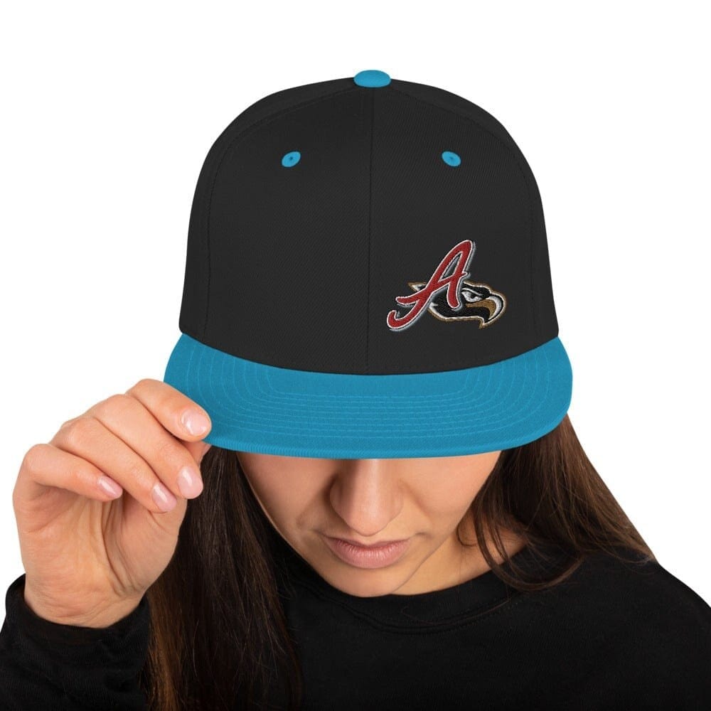 El Aguila de veracruz hat, Black/Red, One Size