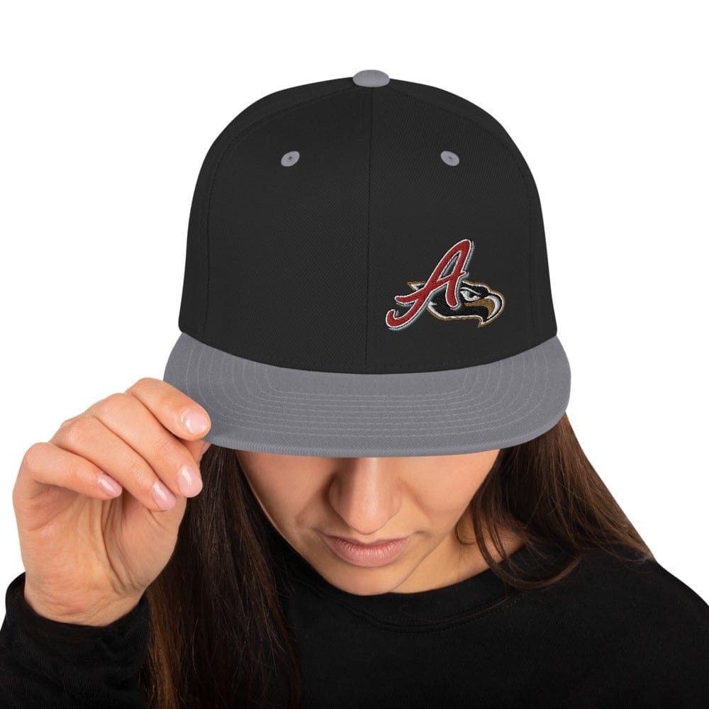 El Aguila de veracruz hat, Black/Red, One Size