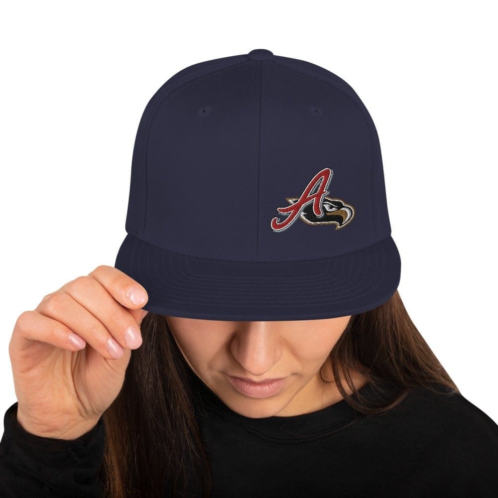 El Aguila de veracruz hat, Black/Red, One Size