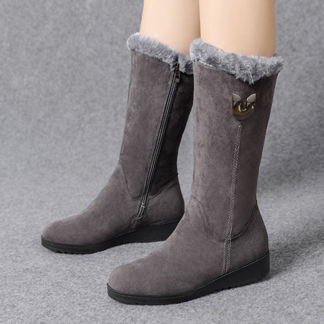Winter Snow Boots, Black, 37