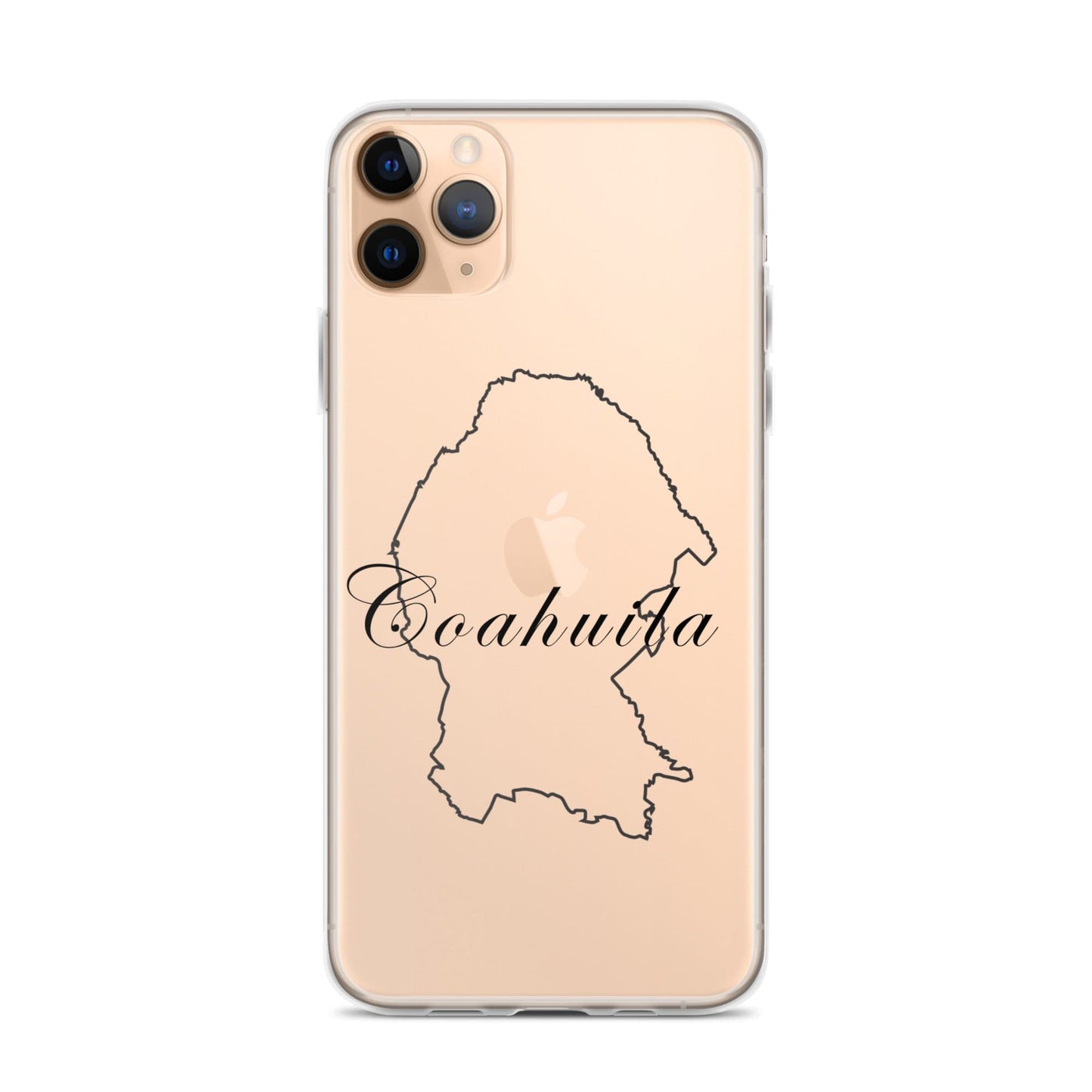 Coahuila  iPhone Case, iPhone 11, 13, Clear, Wireless charging compatible