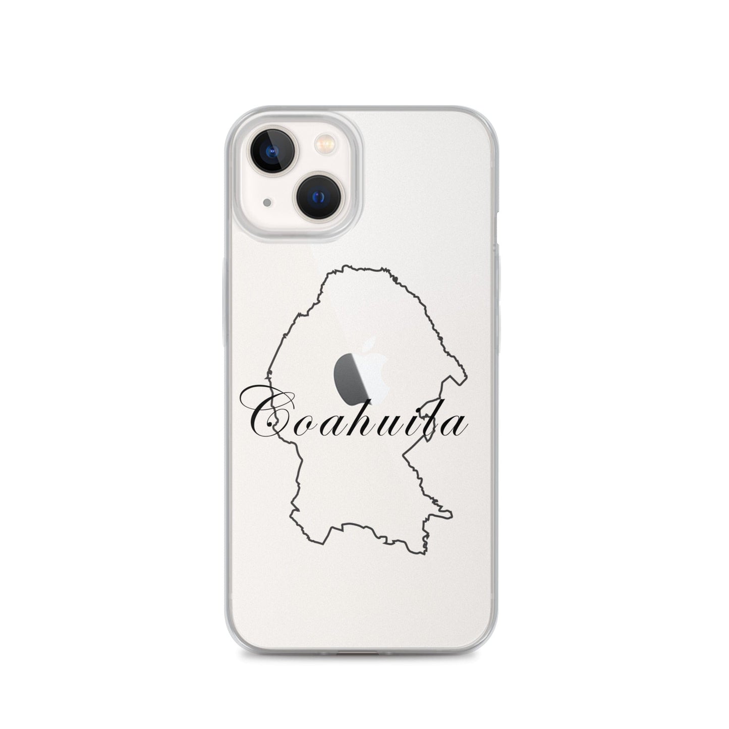 Coahuila  iPhone Case, iPhone 11, 13, Clear, Wireless charging compatible