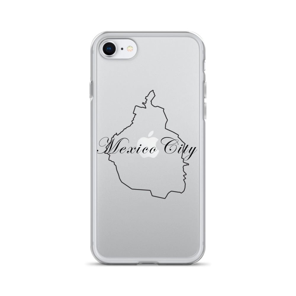 Mexico City iPhone Case, iPhone 11, 13, Clear, Wireless charging compatible