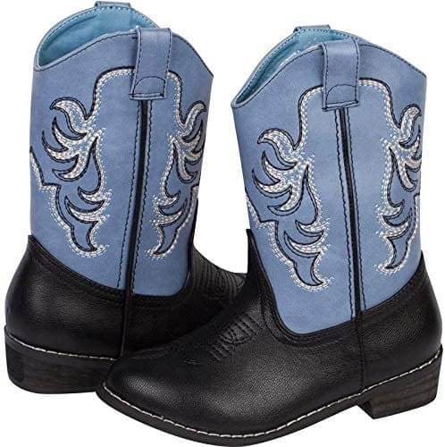 Botas vaqueras para niños de Wild Bear Boots: botas de equitación para niñas y niños