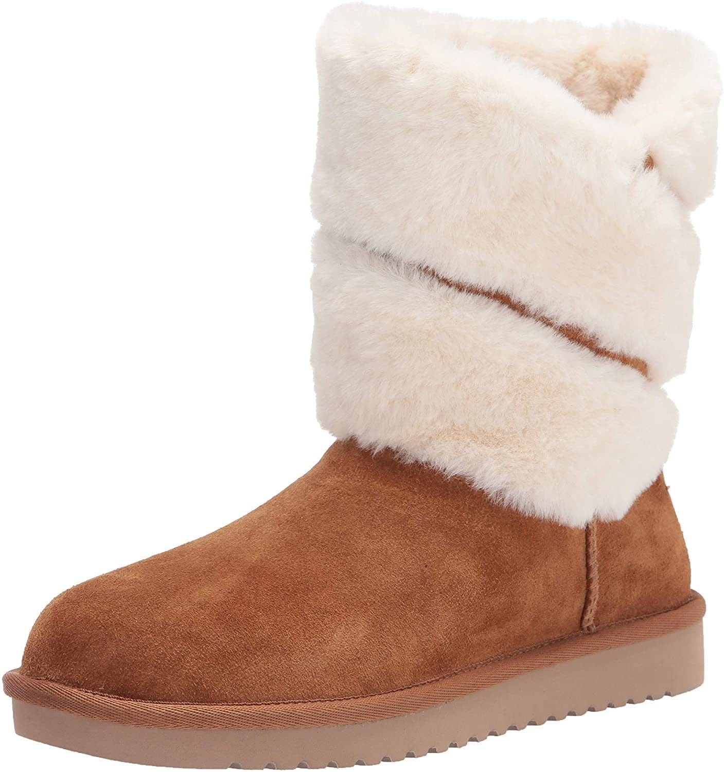 Koolaburra by ugg women's dezi short mid calf boot, 8, Rose