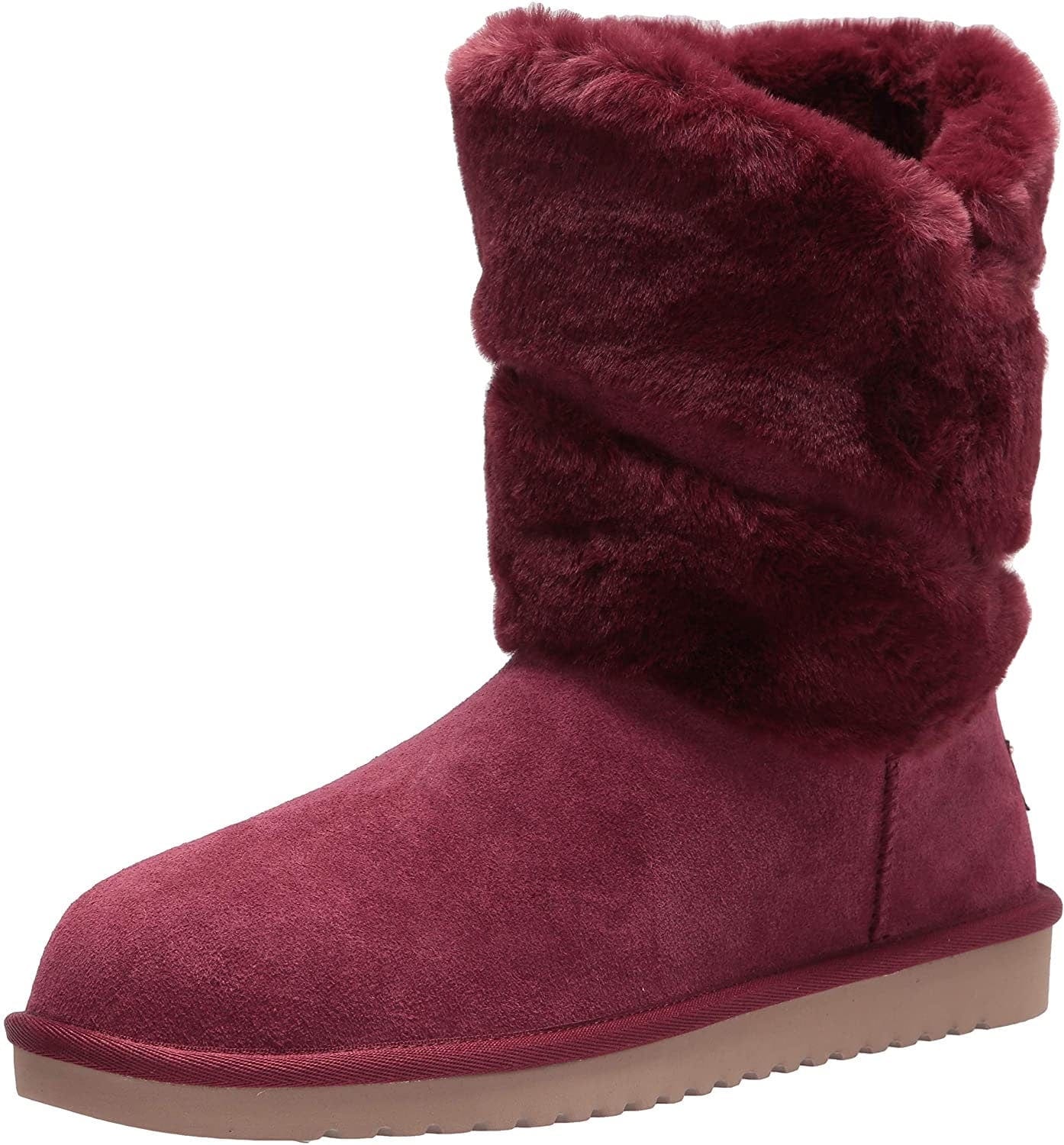 Koolaburra by ugg women's dezi short mid calf boot, 8, Rose