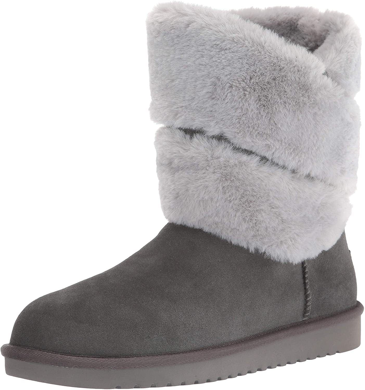 Koolaburra by ugg women's dezi short mid calf boot, 8, Rose