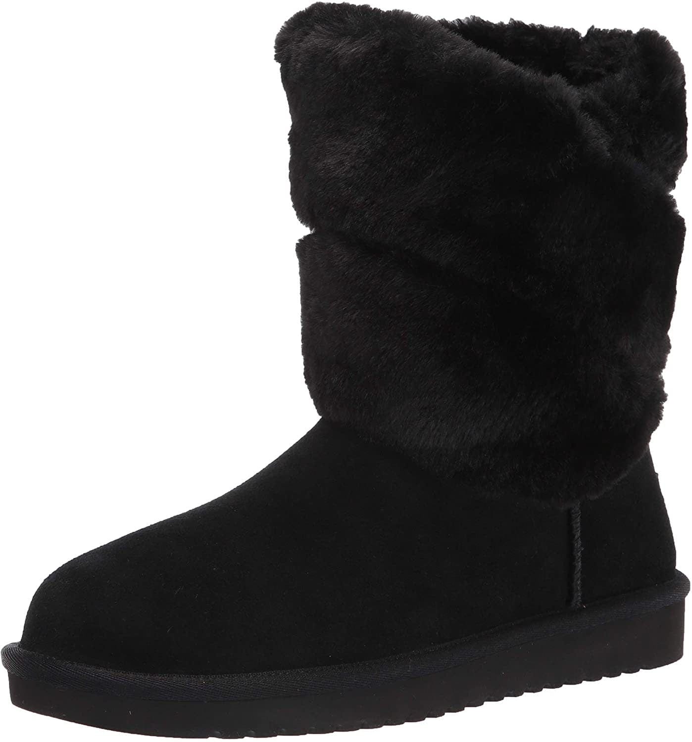 Koolaburra by ugg women's dezi short mid calf boot, 8, Rose