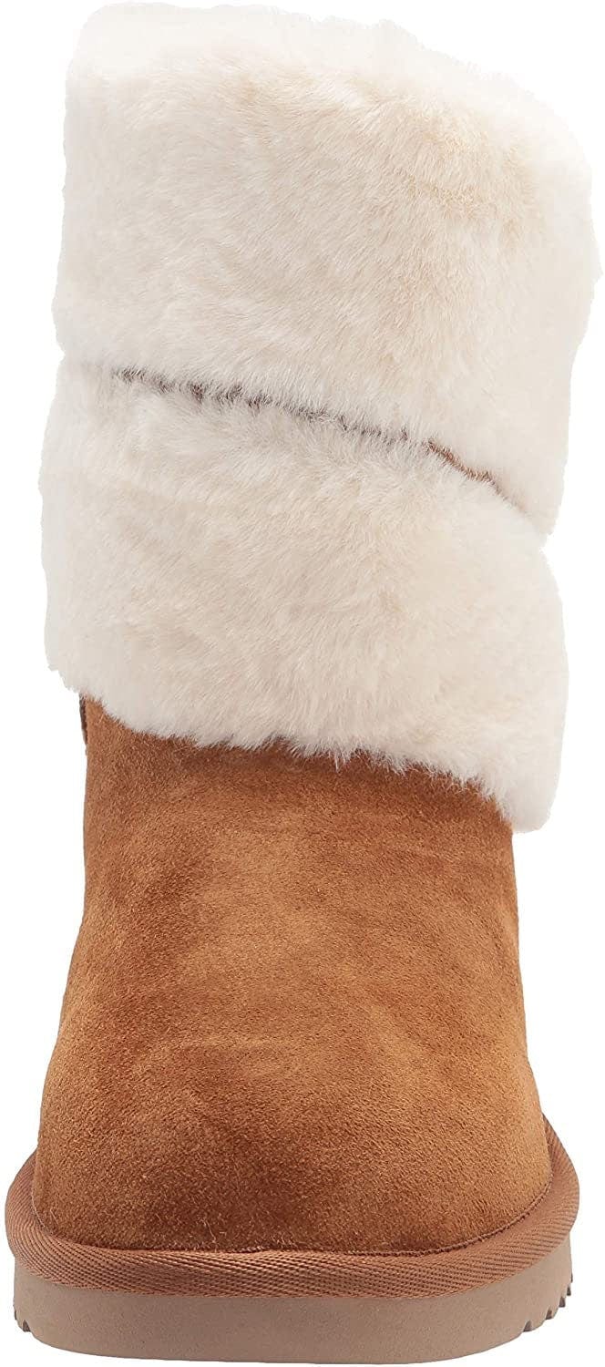 Koolaburra by ugg women's dezi short mid calf boot, 8, Rose