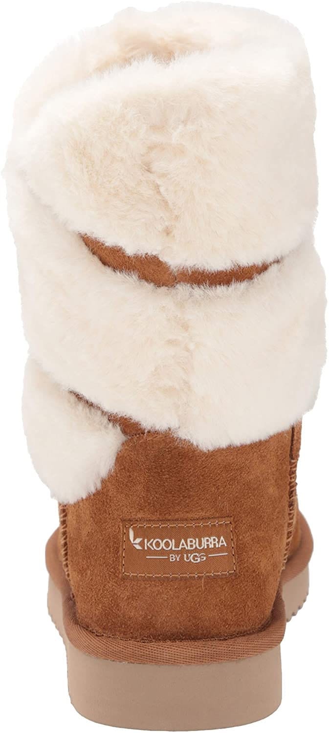 Koolaburra by ugg women's dezi short mid calf boot, 8, Rose