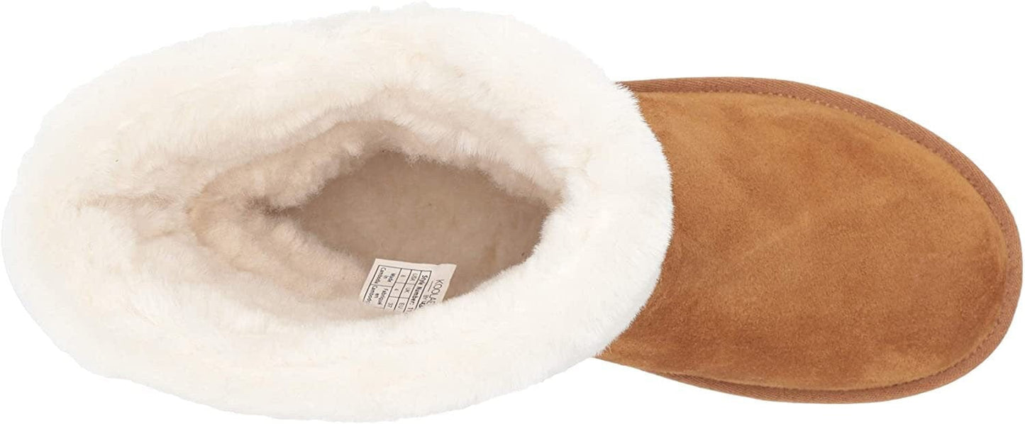 Koolaburra by ugg women's dezi short mid calf boot, 8, Rose
