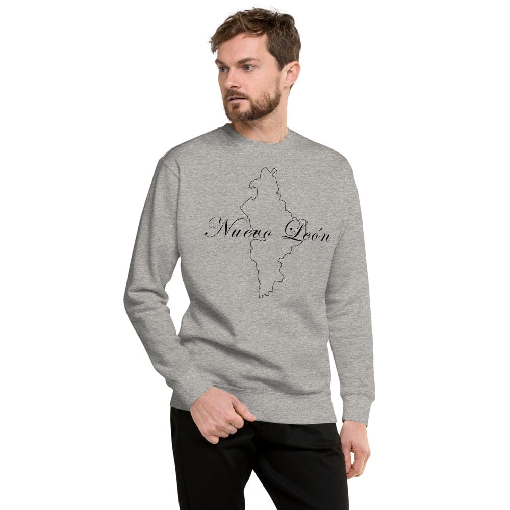 Nuevo Leon Unisex Premium Sweatshirt, Carbon Grey, S