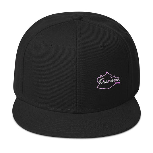 Oaxaca Snapback Hat Black, Black, One Size