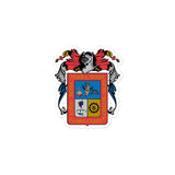 Official Coat of arms of Aguascalientes Die cut Bubble free stickers, 3"x3", White