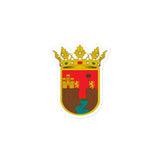 Official Coat of arms of Chiapas Die cut Bubble free stickers, 3"x3", White
