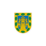 Official Coat of arms of Mexico City Die cut Bubble free stickers, 3"x3", White