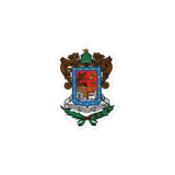 Official Coat of arms of Michoacan Die cut Bubble free stickers, 3"x3", White
