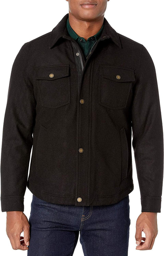 Pendleton Outerwear mens Hood River Jacket, S, Black
