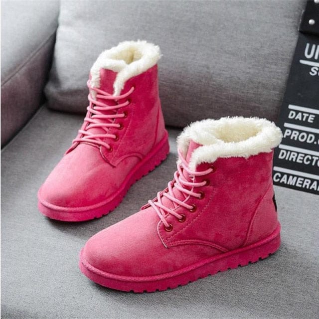 Women's Winter Snow Boots – Warm, Waterproof & Non-Slip Cold Weather Footwear