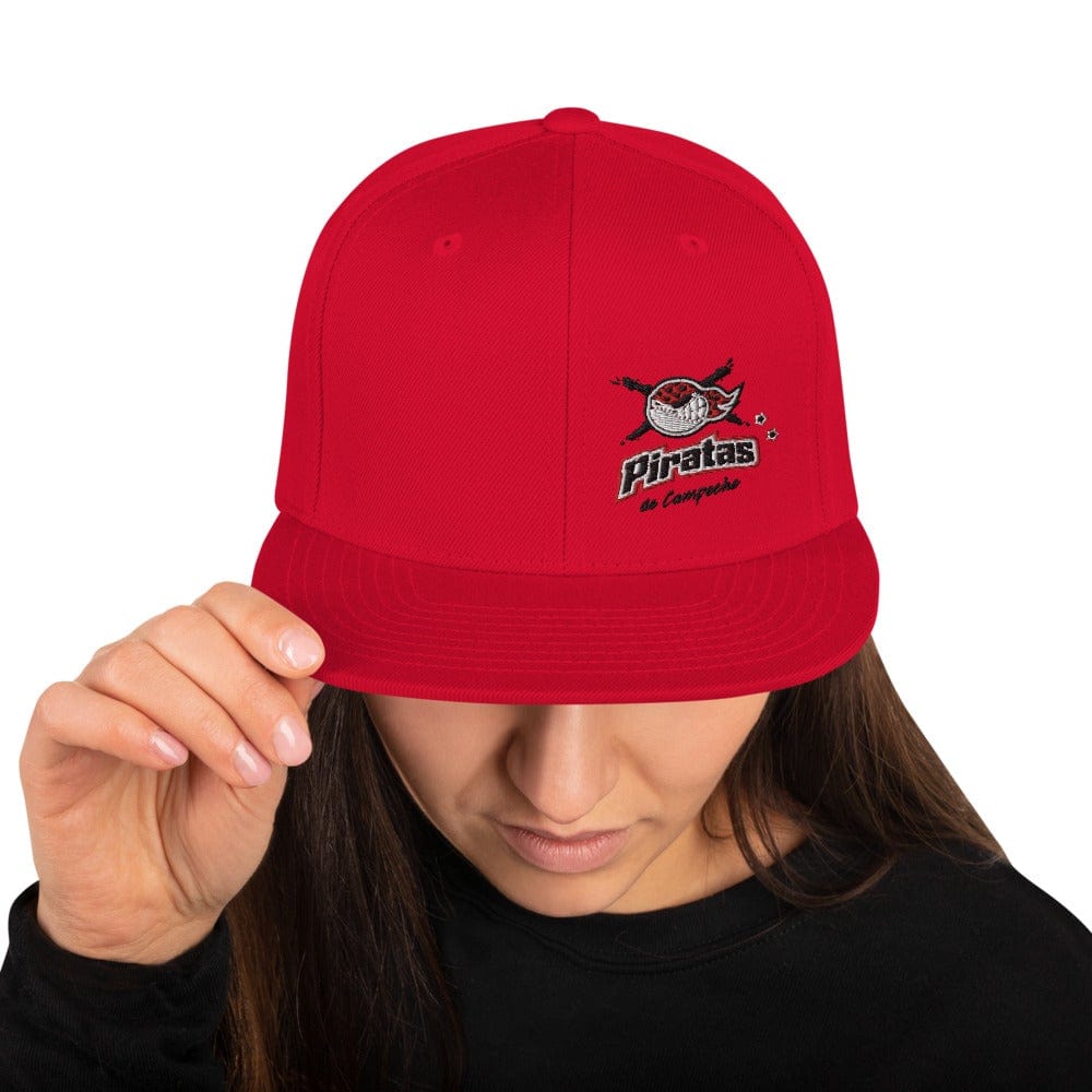 Piratas de Campeche Classic Snapback Hat, Dark Navy, One Size