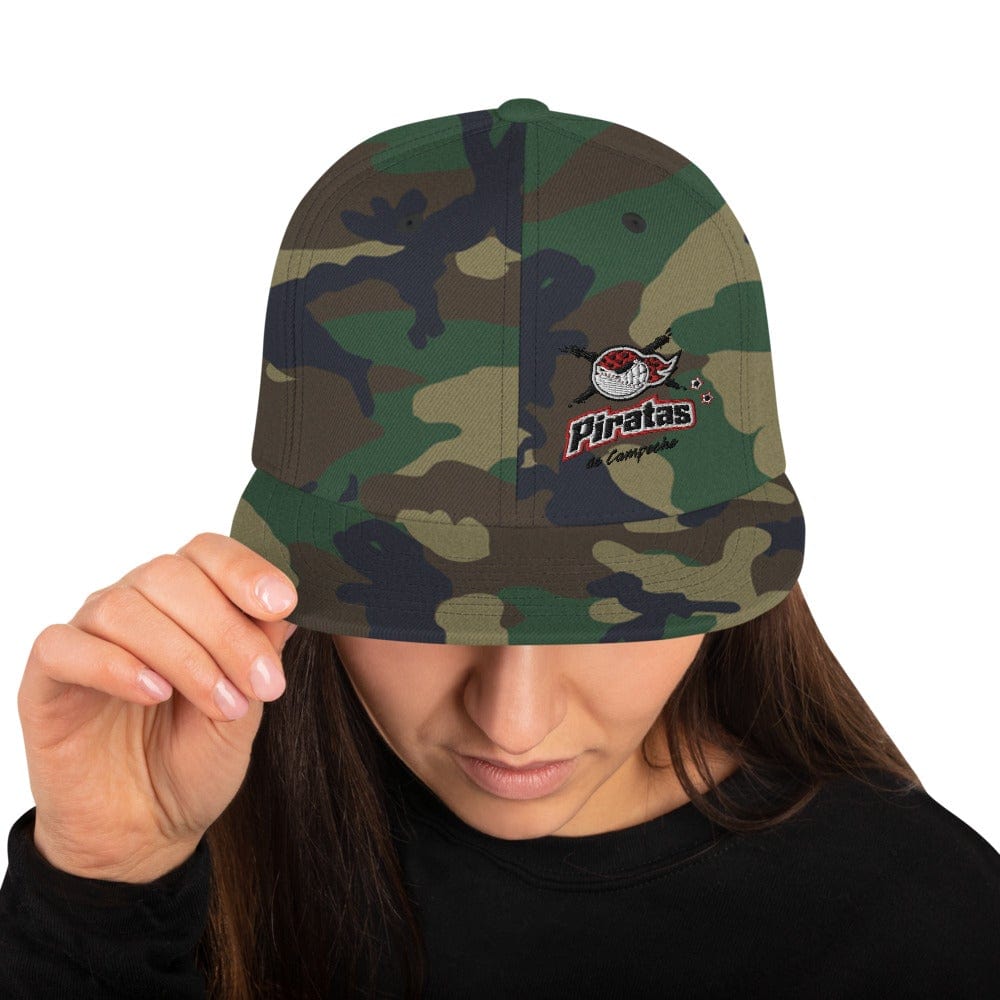 Piratas de Campeche Classic Snapback Hat, Dark Navy, One Size