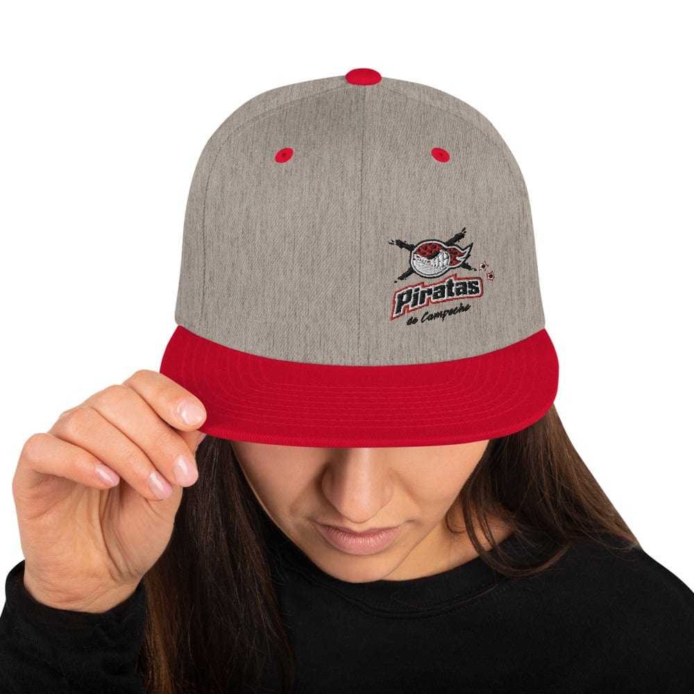 Piratas de Campeche Classic Snapback Hat, Dark Navy, One Size