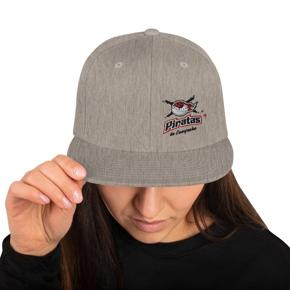Piratas de Campeche Classic Snapback Hat, Dark Navy, One Size
