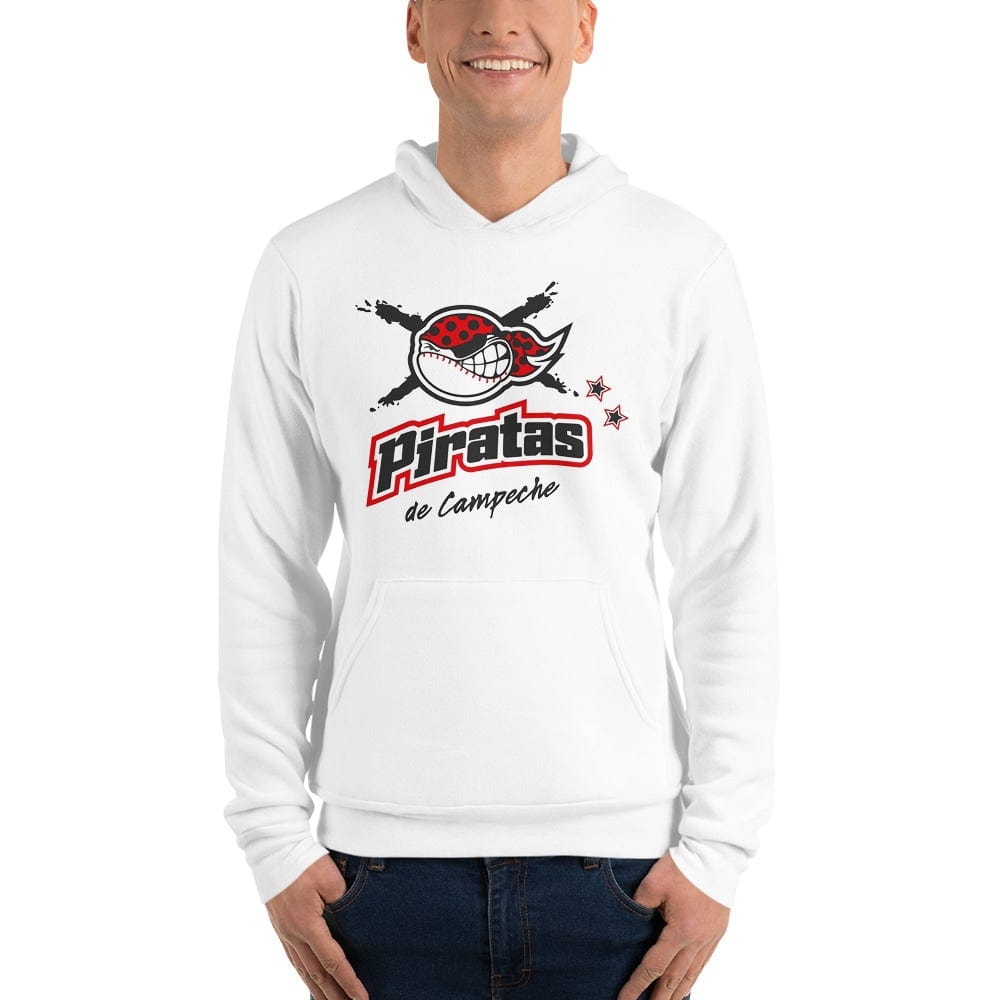 Piratas de Campeche hoodie Unisex, Black, S