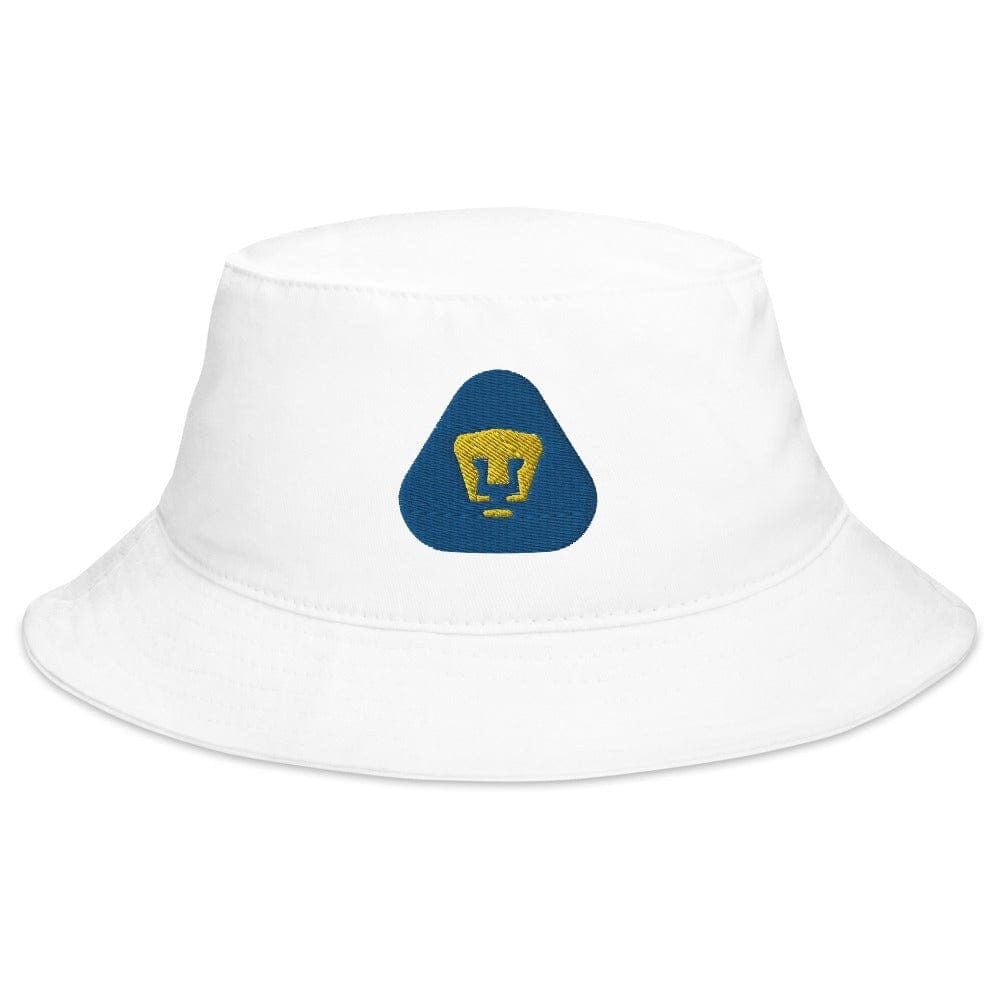 Pumas U.N.A.M. Bucket Hat, White, One Size