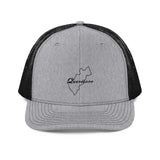 Queretaro snapback trucker cap Queretaro Snapback Trucker Cap, One Size, Gray
