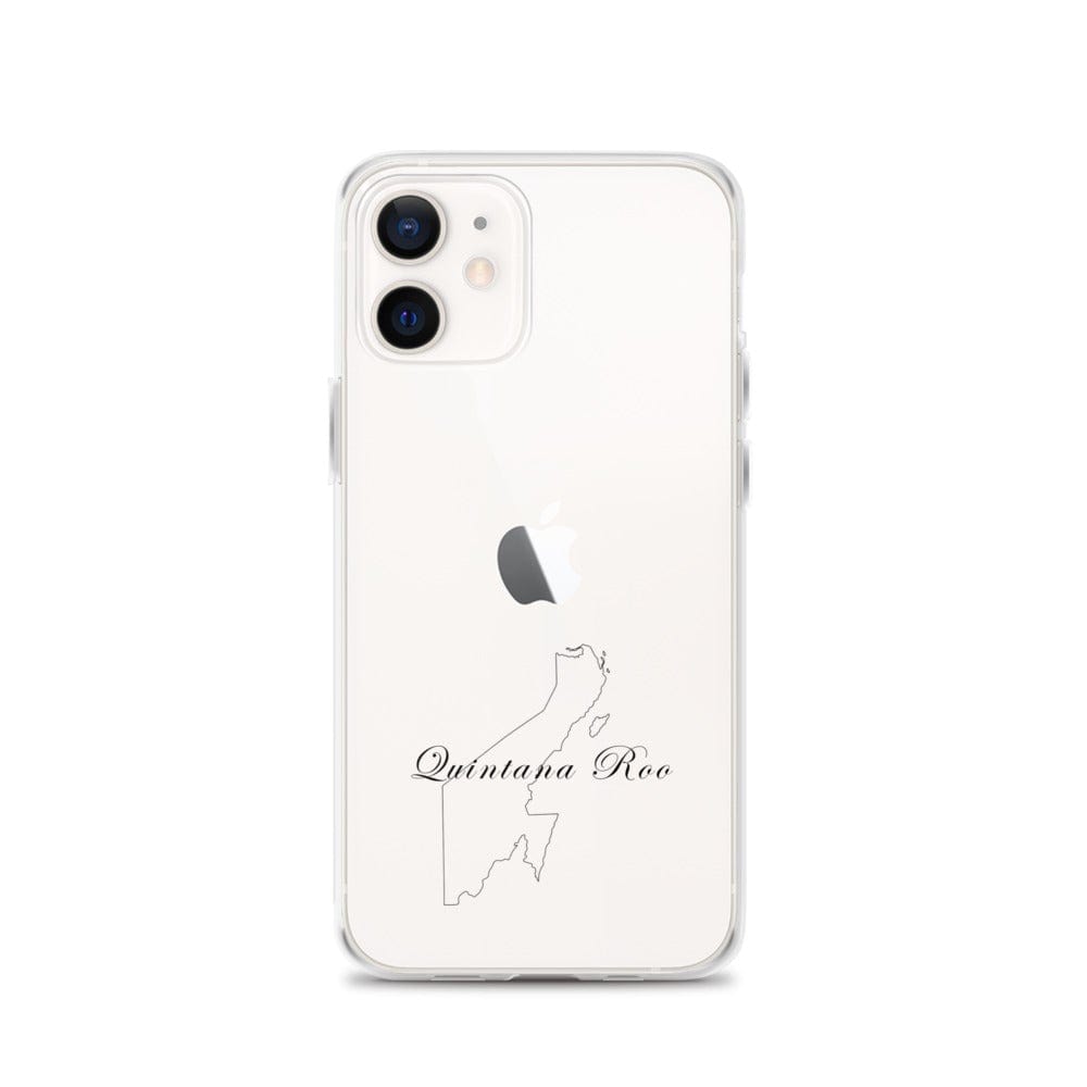 Quintana Roo iPhone Case, iPhone 12, 13, Clear, Wireless charging compatible
