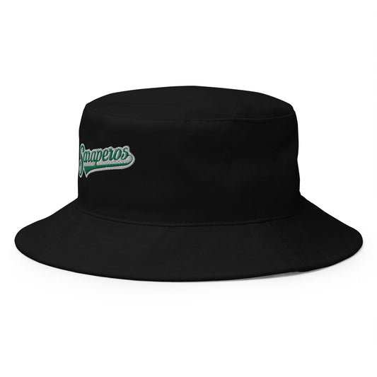 Saraperos de Saltillo Bucket Hat, Black, One Size