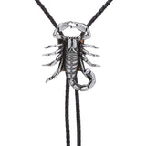 Scorpion bolo tie, Light Gray, One Size