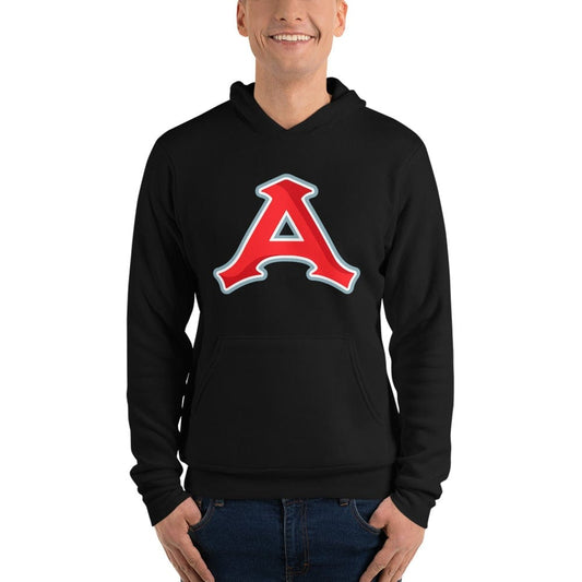 Acereros de Monclova Unisex Pullover Hoodie, Black, S
