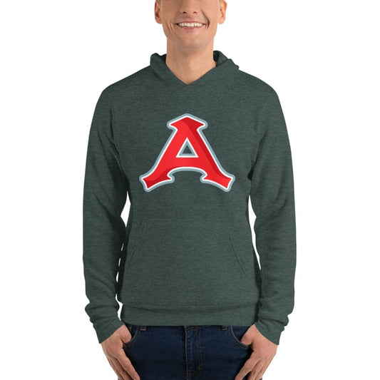 Acereros de Monclova Unisex Pullover Hoodie, Black, S